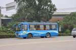 chengdu Bus am 18. Juli 2009 bei Chengdu.
