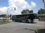 hamburg Setra S 300er-Serie NF auf der Linie 7550 am U-Bahnhof Ochsenzoll.