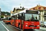 Volvo B10M Busland, Koppigen Nr. 24/BE 362'903 Volvo/Lauber (ex AAGK Koppigen Nr. 4) am 9. Juli 2009 Burgdorf, Bahnhof