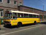 Mercedes-Benz Mercedes Benz O 322 von 1962 der SSB in Warteposition vor der Stra�enbahnwelt Stuttgart (Stra�enbahnmuseum).