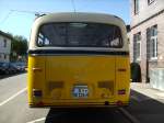 Mercedes-Benz Mercedes Benz O 322 von 1962 der SSB in Warteposition vor der Stra�enbahnwelt Stuttgart (Stra�enbahnmuseum).