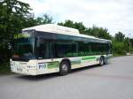 neoplan-n-44-serie-centroliner Ein Neoplan Gasbus der PVG mit sch�ner Eigenwerbung hat Feierabend in Saalfeld.