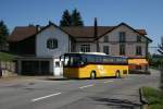 Postauto PU Rossier, Lussy, FR 300'487 (Volvo 8700, 2003, ex Regie Yverdon) am 31.8.2009 in Villaz-St-Pierre.
