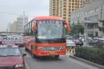 xining Doppelstockbus am 24. Juli 2009 in Xining