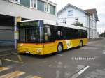 Postauto MAN NL313 am Bhf. Stein-S�ckingen