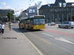 mercedes-benz-o-405-n-niederflur-stadtversion O405N2 von Postauto am 28.7.06 auf der Luzerner Seebr�cke