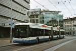 zurich VBZ Z�rich Nr. 73 Hess/Vossloh Doppelgelenktrolleybus am 12. Juli 2009 Z�rich, L�wenplatz