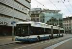zurich VBZ Z�rich Nr. 69 Hess/Vossloh Doppelgelenktrolleybus am 12. Juli 2009 Z�rich, L�wenplatz