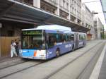 saarbrucken Das Foto zeigt einen MAN-Gelenkbus.