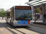 saarbrucken Die Linie 121 f�hrt die Haltestelle an. Das Foto wurde am 07.09.2009 aufgenommen.