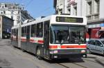 stgallen VBSG, St. Gallen Nr. 160 NAW/Hess-Gelenktrolleybus am 8. September 2009 beim Bahnhof St. Gallen.