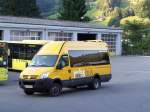 bludenz-montafon Der Iveco/Irisbus Daily Nr 64 der meisten auf der Linie 6 eingesetzt wird. Schruns 20/08/09.