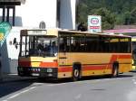 bludenz-montafon Der Steyer/Volvo Nr 51 am Bahnhof Schruns am 20/08/09.