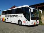 man-lions-coach ein MAN Lion's Coach des Heeresmusikkorps 10 in Donaueschingen am 09/09/09.