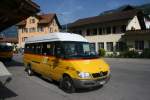 Kt. Graubunden PU Luk, Gr�sch, GR 100'482 (MB Sprinter 416CDI 4x4, 2006) am 9.9.2009 in Schiers. 