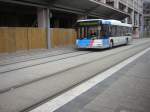 saarbrucken Hier ist ein MAN Bus der Firma Baron zu sehen. Dieses Fahrzeug f�hrt einen Kurs f�r die RSW.