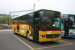 Postauto CarPostal Ouest VD 548'724 (MB O550 Integro, 2005) am 16.9.2009 am Bahnhof Orbe.