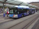 saarbrucken-saarbahn-gmbh Dieses Foto zeigt einen MAN Erdgasbus. Das Foto wurde am 16.09.2009 aufgenommen.