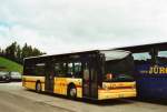 Berner Oberland STI Thun Nr. 5/BE 102'205 Van Hool (ex Moser, Teuffenthal; ex Burri, Teuffenthal) am 9. August 2009 Teuffenthal, Garage Moser
