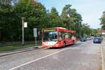 furstenwalde-busverkehr-oder-spree-bos LOS P46 auf Stadtlinie 454 Eisenh�ttenstadt am 07.09.09