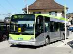 van-hool-a-300-reihe-alle-untertypen Busland - VanHool NEW 360  Nr.8  BE 545856 unterwegs auf der Linie 284 bei den Bushaltestellen neben dem Bahnhof von Langnau am 01.09.2009