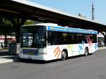 volvo-b7l--b10l Busland - Volvo-Hess Nr.32  BE 267512 unterwegs auf der Linie 464 bei der nenen Bushaltestelle neben dem Bahnhof von Burgdorf am 01.09.2009