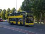 berlin MAN Niederflurbus 3. Generation (Lions City) auf der Linie X34 nach S+U Bahnhof Zoologischer Garten am U-Bahnhof Theodor-Heuss-Platz.