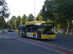 berlin MAN Niederflurbus 3. Generation (Lions City) auf der Linie X49 nach S-Bahnhof Messe/Nord/ICC am U-Bahnhof Theodor-Heuss-Platz.