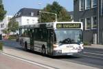 mercedes-benz-o-405-n-niederflur-stadtversion Gerda Klingenfuss Jumbo 27 (4156) ME KL 610 auf der Linie OV 1 in Velbert an der Haltestelle Velber Postamt.
19.9.2009