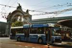 luzern VBL Luzern Nr. 259 NAW/R&J-Hess Trolleybus am 15. August 2009 Luzern, Bahnhof