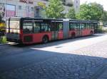Hamburg: VHH PVG Unternehmengruppe Ein Bus der Linie 12 in (U) Billstedt. Bild vom 09.6.07.