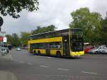 berlin MAN Lion's City DD (Doppelstock) auf der Linie M46 nach U-Bahnhof Britz-S�d am S+U Bahnhof Zoologischer Garten.
