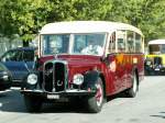 Oldtimertreffen,Saurer Reisebus am 19.09.09 in Chur  ...