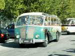 Oldtimertreffen, Saurer Reisebus am 19.09.09 in Chur  ...
