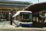 luzern VBL Luzern Nr. 212 Hess/Vossloh Gelenktrolleybus am 15. August 2009 Luzern, Bahnhof