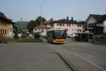 Postauto CarPostal Ouest/Regie Delemont Nr. 21 (JU 31'030, Setra S315NF, 2001) am 21.9.2009 in Vicques.