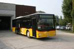 Postauto PU Stucki, Porrentruy, Nr. 15 (JU 1'925, MAN Lion's City M / A35, 2006) am 21.9.2009 in Porrentruy.