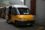 Postauto PU Stucki, Porrentruy, Nr. 31 (JU 23'356, Fiat Ducato 2.8idTD, 1999) am 21.9.2009 in St-Ursanne.