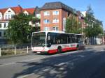 hamburg Mercedes-Benz O 530 I (Citaro) auf der Linie 143 nach Hittfeld,Burg Seevetal am S-Bahnhof Harburg Rathaus.
