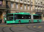 basler-verkehrsbetriebe-bvb MB O 530 G CNG Citaro der BVB mit der Betriebsnummer 714 verl�sst die Haltestelle Schiffl�nde Richtung Habermatten. das Bild entstand am 19. Aufust 2009.