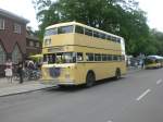 berlin Ein historischer Doppeldecker auf der Linie 218 nach U-Bahnhof Theodor-Heuss-Platz am S-Bahnhof Wannsee.