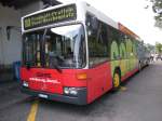 mercedes-benz-o-405-n-niederflur-stadtversion Der wieder in Betrieb genommene (eigentlich schon ausgemusterte) O405GN Nummer 90. Der rechte Aussenspiegel wurde der restlichen Flotte angepasst. (Aufnahme: 2009)