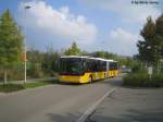 Postauto Ab Pf�ffikon ZH stellt Postauto den Zubringer zur S3 nach Z�rich - Aarau sicher. Deshalb sind die Kurse rund um Pf�ffikon sehr gut besetzt. So gut, dass Anfgang 2009 der Fuhrpark um einen weiteren Gelenkbus, einem Mercedes CitaroII O530G, ZVV interne Nr. 250, aufgestockt. Bis anhin hatten 2 Gelenkposchtis gereicht. Aber im Dezember 08 wurde die Linie 830 ebenfalls auf Gelenkbusse umgestellt, so dass ein 3. Gelenkbus n�tig wurde. Allerdings fahren die 3 Gelenker nur Mo-Fr w�hrend der HVZ. Hier verl�sst der Wagen 250 den Bhf. Pf�ffikon in Richtung Russikon - Kollbrunn auf der Linie 832.