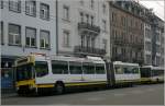 schaffhausen Trolleybus der Linie 1 an der Haltestelle Bahnhof in Schaffhausen. 20.1.2006 (Matthias)