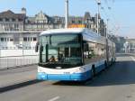 VBZ  - Hess-Swisstrolleybus ...  Hp. Teutschmann 04.11.2009