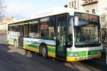 Ein Citaro der B�rde Bus wartete am 23.11.2009 am Haldensleber ...