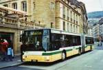 MAN Niederflurbus 2. Generation TN Neuch�tel Nr. 244/NE 114'244 MAN am 5. Dezember 2009 Neuch�tel, Place Pury
