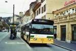 neuchatel TN Neuch�tel Nr. 167 FBW/Hess Gelenktrolleybus am 5. Dezember 2009 Neuch�tel, Place Pury