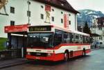 NAW Autobus AAGS Schwyz Nr. 7/SZ 5007 NAW/Hess am 10. Dezember 2009 Schwyz, Postplatz