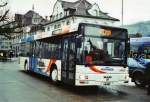 MAN Niederflurbus 2. Generation AAGS Schwyz Nr. 42/SZ 5389 MAN (ex Wegm�ller, Weggis) am 10. Dezember 2009 Schwyz, Postplatz